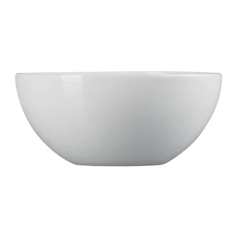 Serving Bowl | Stoneware | White | Small