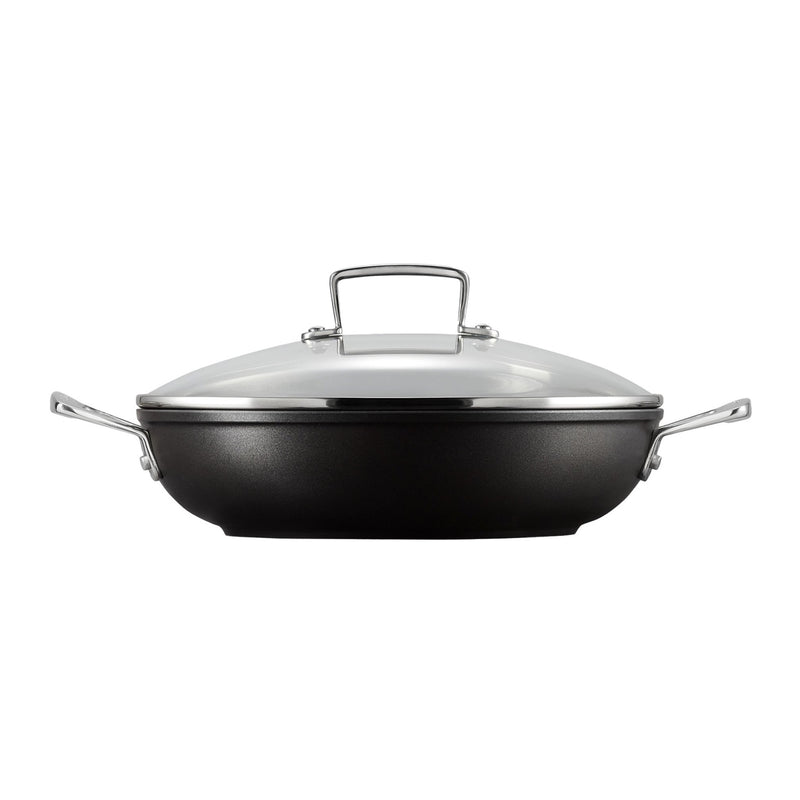 Toughened Shallow Casserole Dish with Glass Lid | Non-Stick | 26cm