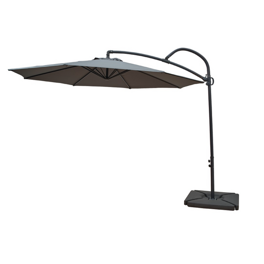 Palm Cantilever Parasol | 3.0m | Grey
