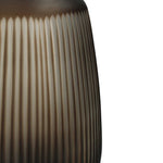 Round Glass Vase | Cantelupe | Brown