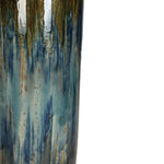 Tall Ceramic Jar | Santorini | Blue