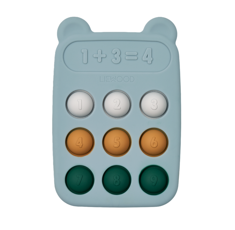 Anne Calculator Pop Toy | Sea Blue Mix