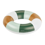 Donna Stripe Large Swim Ring | Dusty Mint
