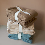 Hannah Rabbit Muslin Cloth Set | Peppermint | 2 Pack