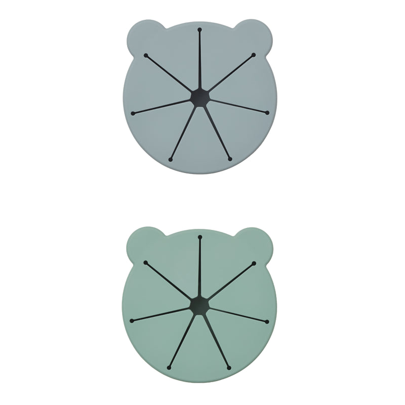 Kelly Mr Bear Snack Cup Set | Blue Fog | 2 Pack