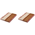 Medium Weston Storage Box Set | Dusty Raspberry Mix | 2 Pack