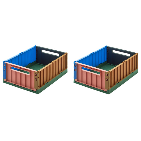 Medium Weston Storage Box Set | Eden Mix | 2 Pack