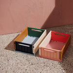 Medium Weston Storage Box Set | Sea Blue Mix | 2 Pack