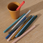Timoti Silicone Straw Set | Green Mix | 10 Pack