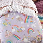 Unicorniverse Kids Duvet Cover Set | Multicolour
