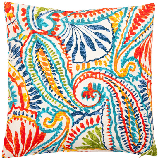 Outdoor Sandra Cushion | Paisley | 43x43cm