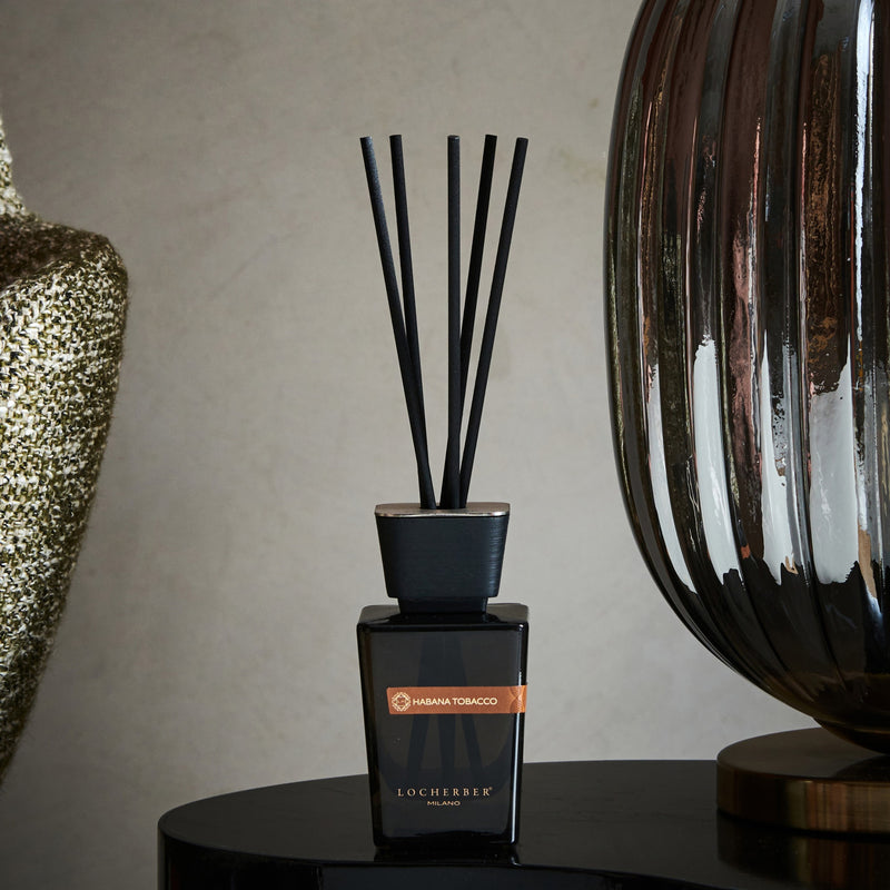Milano Reed Diffuser Buy Locherber Milano 500ml Habana Tobacco Skyline Reed Diffuser | About ...
