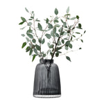 Pleat Vase | Grey | 26cm