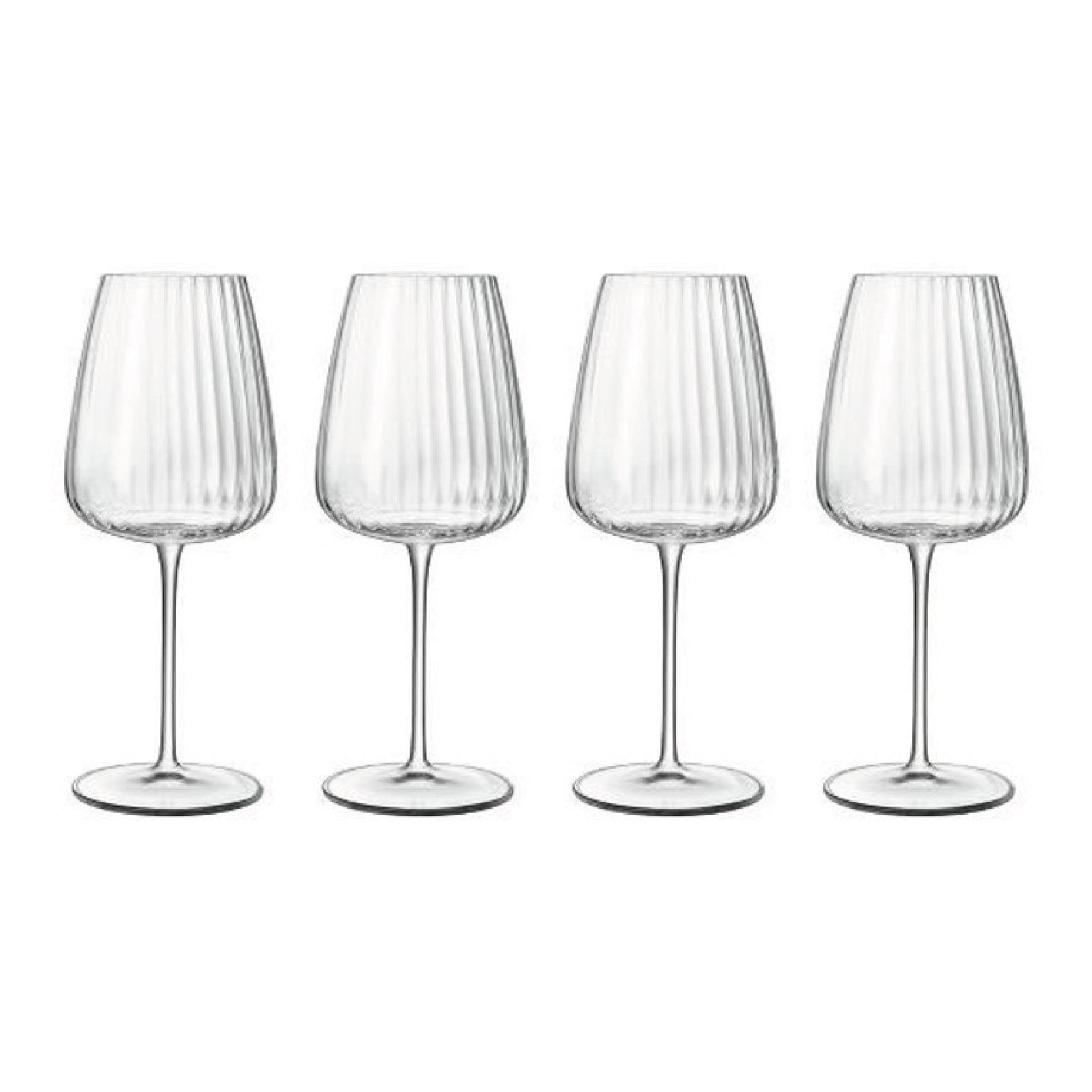 Optica 23.75 oz Bordeaux Red Wine Glasses (Set of 4)– Luigi