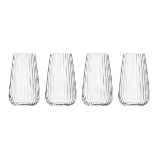 Optica Stemless Glasses | Set of 4 | 570ml
