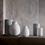 Curve Vase | White Porcelain | 17.5cm