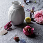 Curve Vase | White Porcelain | 17.5cm