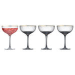 Palermo Gold Cocktail Glasses | 31.5cl | Set of 4