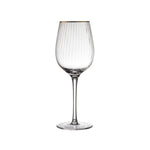 Palermo Gold Red Wine Glasses | Set of 4