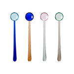 Torino Glass Spoons | Multicolour | Set of 4