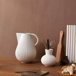 Tura Vase | White Porcelain | 14.5cm
