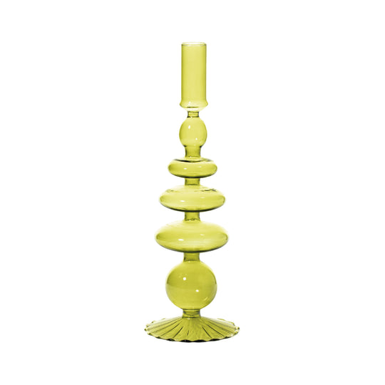 Taper Candle Holder | Pear Green