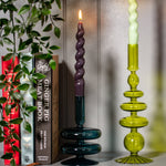Taper Candle Holder | Pear Green