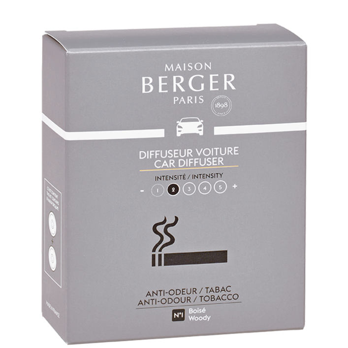 Car Diffuser Refill | Tobacco Anti-Odour | Set of 2