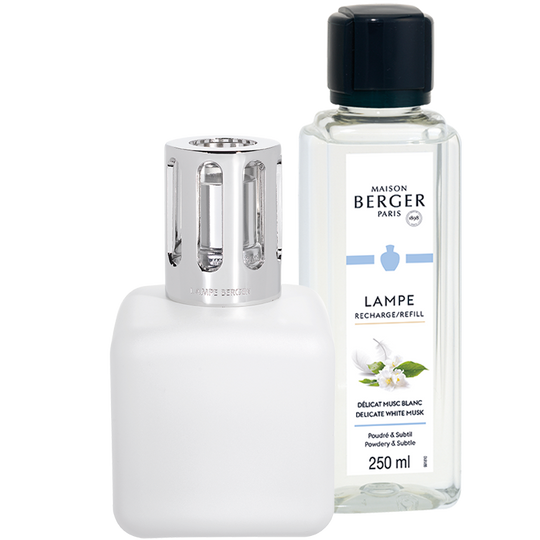 Glacon Fragrance Lamp Set | White Ice Cube