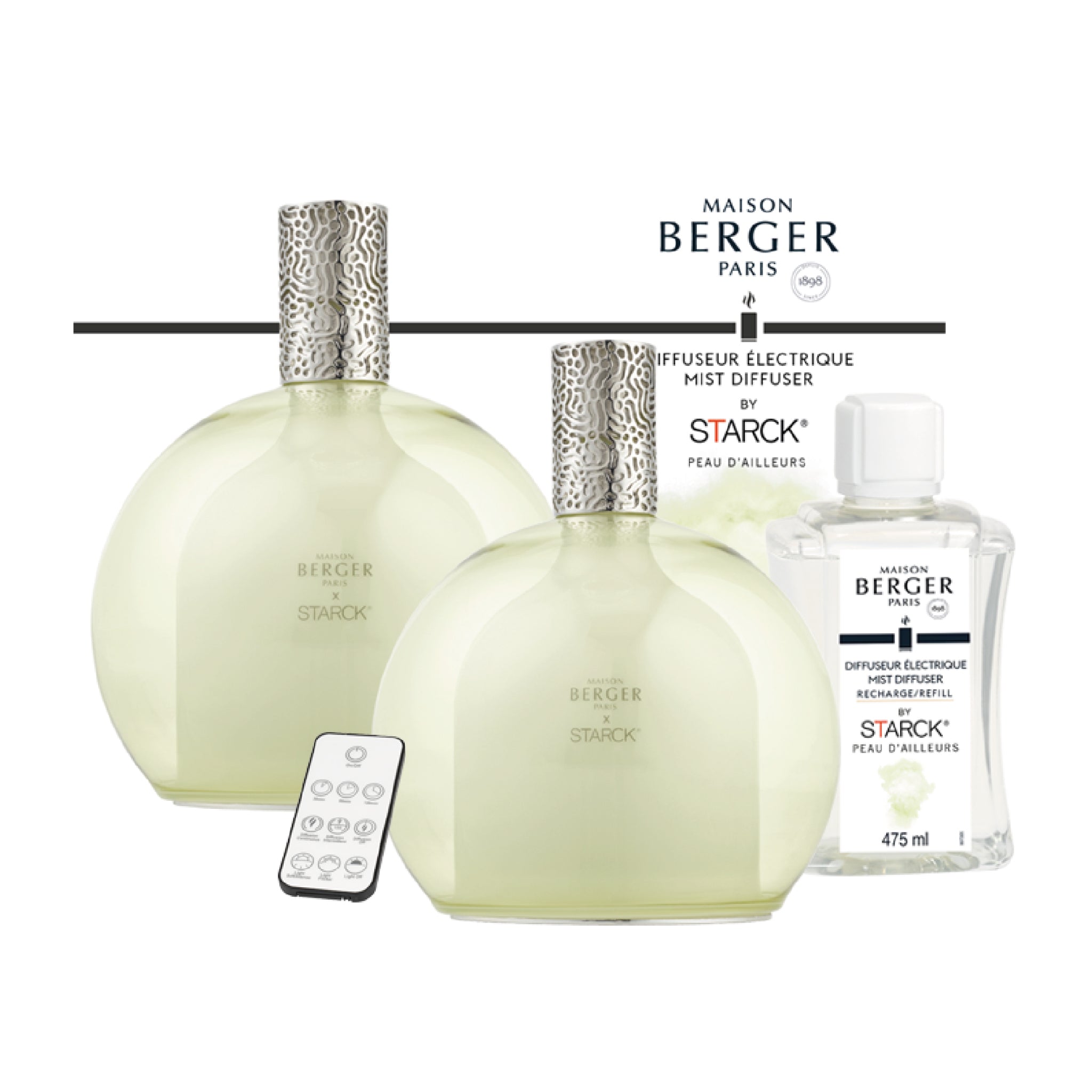 Grey Lamp Berger Gift Pack by Starck - Maison Berger Paris • Maison Berger  Paris UK