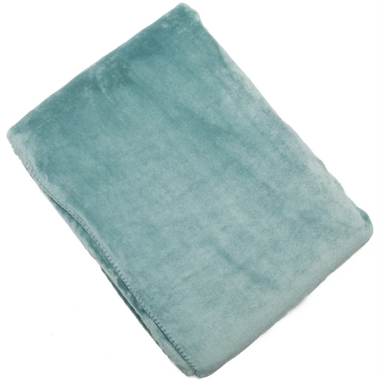 Luxury Fleece Throw | Seafoam | 150x200cm