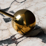 Interconnect Candle Holder | Polished Brass | 70cm