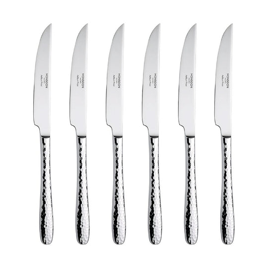 Mirage Stainless Steel Steak Knife Set | 6 Piece