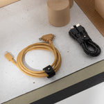 USB-C Belt Cable Duo | Kraft | 1.5m