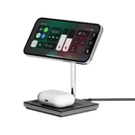 Snap 2-in-1 Magnetic Wireless Charger | Black