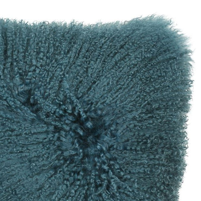 Teal sales mongolian cushion