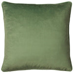 Satin Crane Cushion | Green | 45x45cm