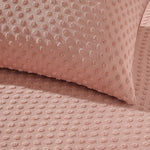 Tufted Polka Duvet Cover Set | Blush