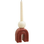 Utica Candle Holder | Red