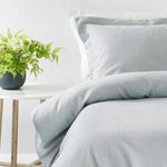 Waffle Duvet Cover Set | Silver