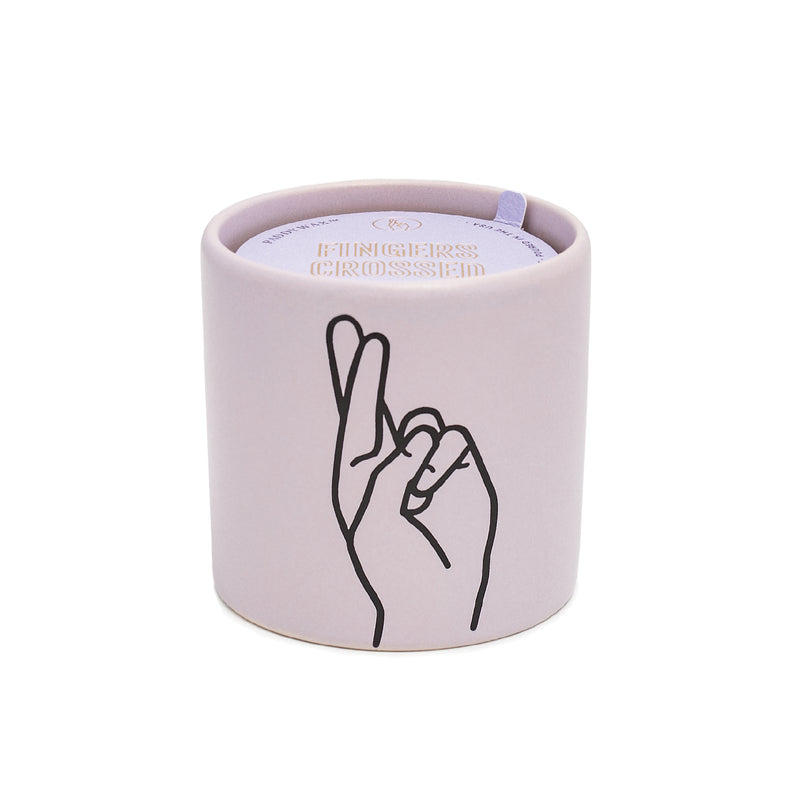 Fingers Crossed Candle | Wisteria & Willow | 163g