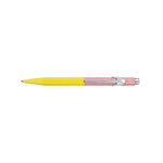 Caran d'Ache 849 Ballpoint Pen | Chartreuse & Rose