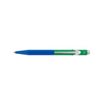 Caran d'Ache 849 Ballpoint Pen | Cobalt & Emerald