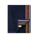 Signature Stripe Bath Towel | Navy