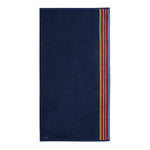 Signature Stripe Bath Towel | Navy