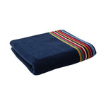 Signature Stripe Bath Towel | Navy