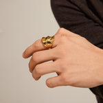 Dreams Statement Ring | Gold Plated
