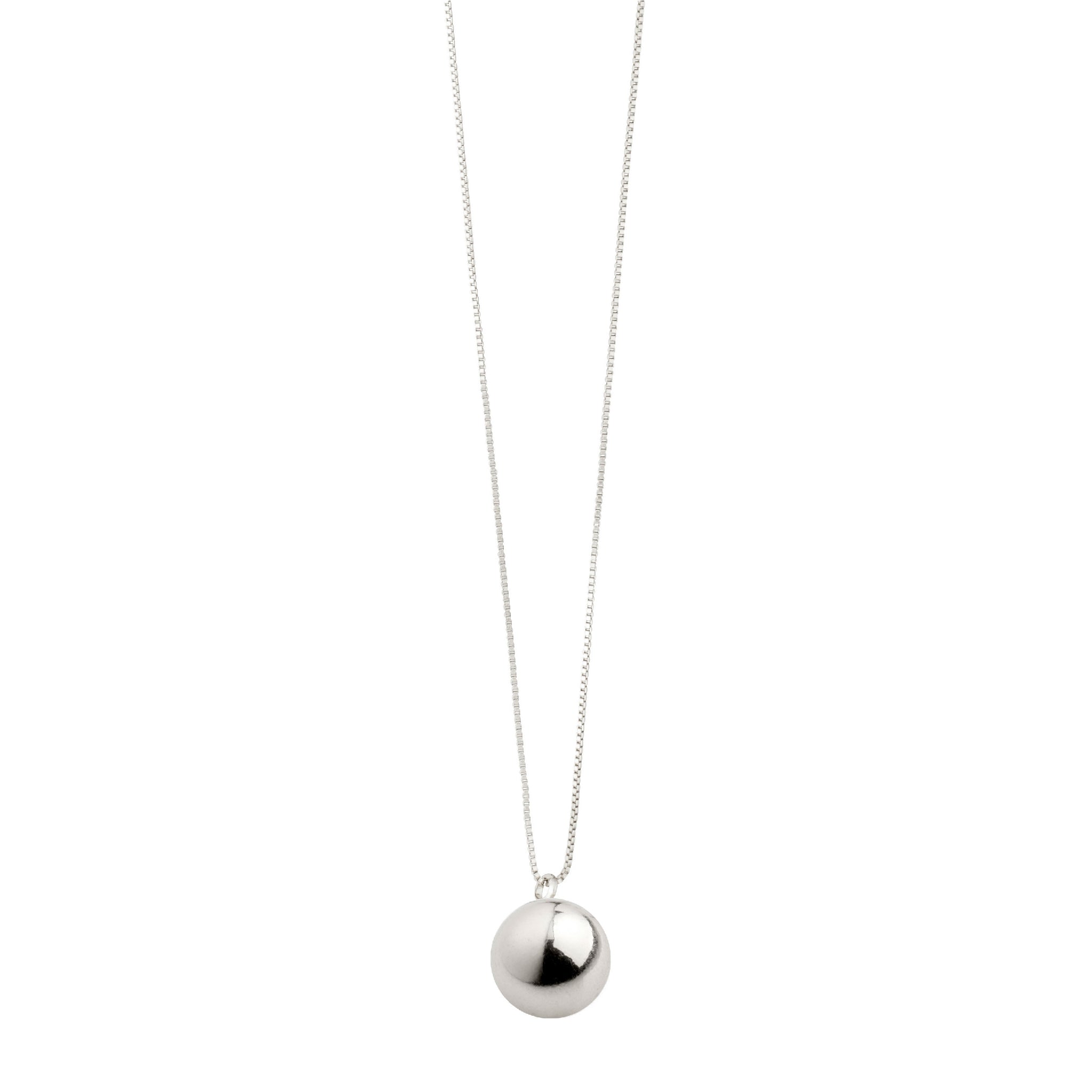 Silver globe pendant clearance