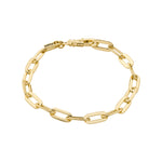 Kindness Recycled Cable Chain Bracelet | Gold Plated