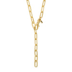 Kindness Recycled Cable Chain Necklace | Gold Plated